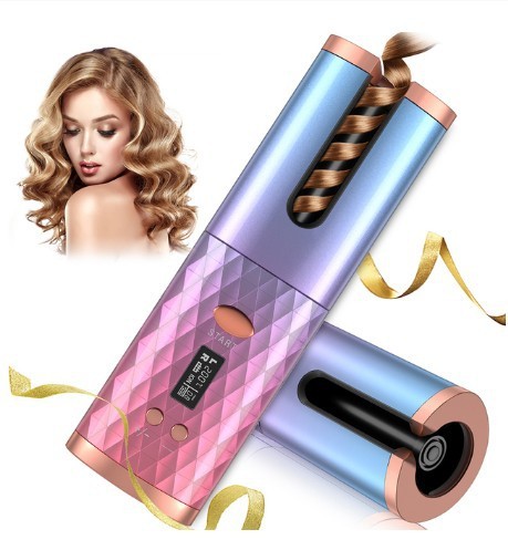 automatic hair curler
wireless curling tool
damage-free styling
cordless curler
ceramic hair curler
tangle-free curling