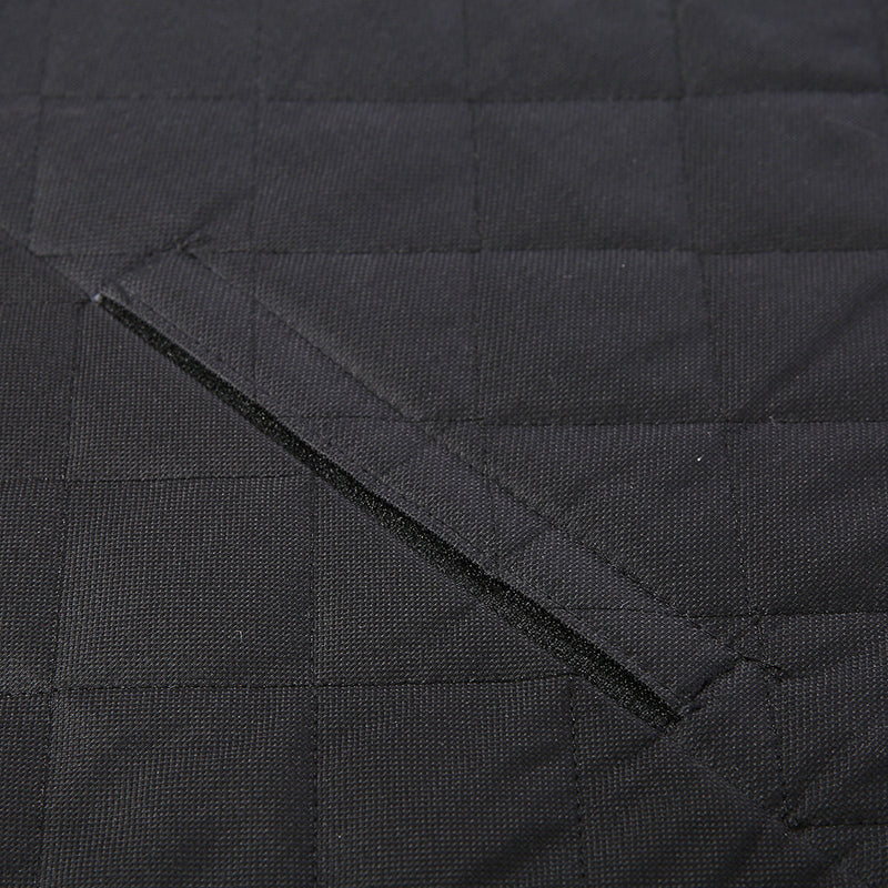 Dog Car Seat Cover Hammock with Mesh, Zipper & Pocket