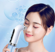 blackhead remover
deep pore vacuum
adjustable suction
HydraFacial
pore cleanser
hot compress
for all skin types
skincare tool