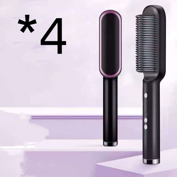 2-in-1 Hair Straightener Brush
Hair Straightening Brush
Anti-Scald Hair Brush
Straightener Brush for Curly Hair
Safe Hair Straightening