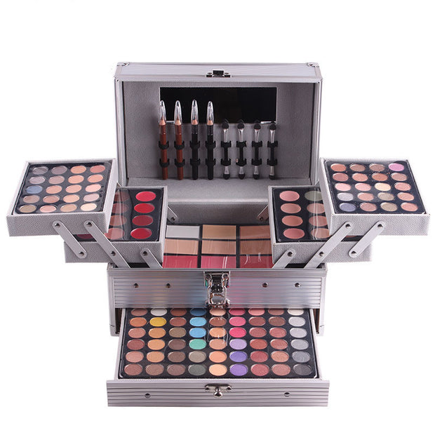 professional makeup kit
travel-friendly makeup set
complete makeup palette
makeup for beginners
portable makeup kit