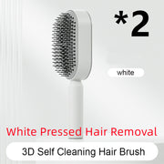 self-cleaning hairbrush
3D air cushion brush
scalp massage brush
hair detangling tool
brush for all hair types