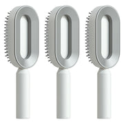 self-cleaning hairbrush
3D air cushion brush
scalp massage brush
hair detangling tool
brush for all hair types