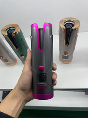 automatic hair curler
wireless curling tool
damage-free styling
cordless curler
ceramic hair curler
tangle-free curling