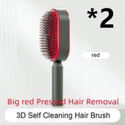 self-cleaning hairbrush
3D air cushion brush
scalp massage brush
hair detangling tool
brush for all hair types