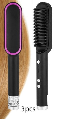 2-in-1 Hair Straightener Brush
Hair Straightening Brush
Anti-Scald Hair Brush
Straightener Brush for Curly Hair
Safe Hair Straightening