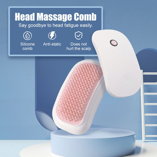 scalp massager
vibrating massage brush
stress relief
head massage
portable massager
scalp relaxation tool